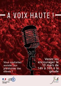 A voix haute - concnours d'éloquence